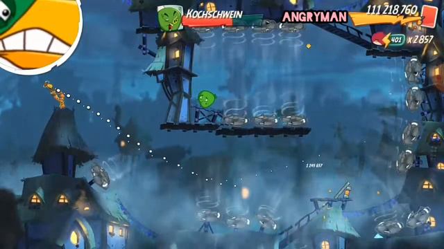 KING PIG PANIC 2 Level (3176 FP) AB2 Angry Birds 2 Schweinekönigswahnsinn Schweinekönig 13.07.2022 смотреть онлайн