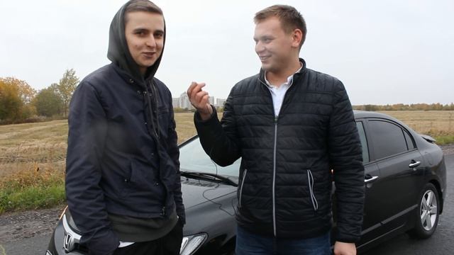 Honda Civic 4d (2008) VS KIA Cerato (2017). Гонка (тизер).