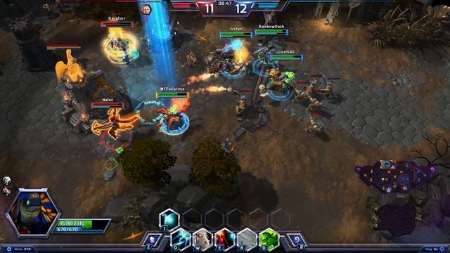 ♥ Heroes of the Storm (Gameplay) - BRIGHTWING DEFINITELY NOT A DEMON HUNTER (DQ#12) смотреть онлайн