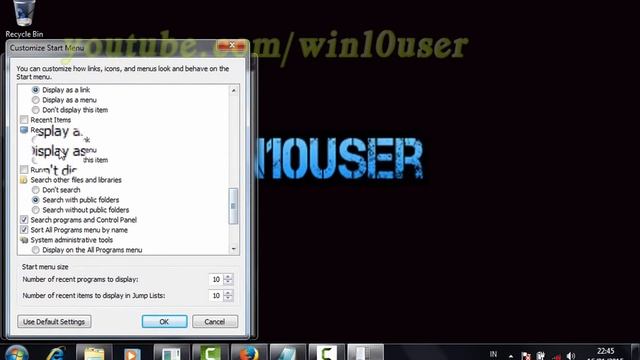 windows 7 professional Tips : How to show or hide Recorded TV in start menu смотреть онлайн