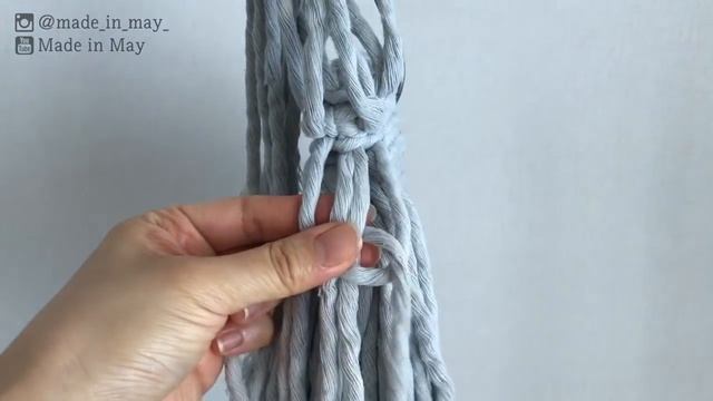 DIY Macrame bag #6 For Wedding / 마크라메 가방 #6 смотреть онлайн