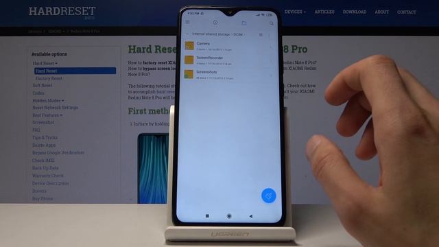 How to Move Photos in XIAOMI Redmi Note 8 - Transfer Media смотреть онлайн