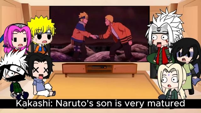 Naruto and Sasuke vs Momoshiki | Naruto's Friends & 3 Legendary Sanins Reacts смотреть онлайн