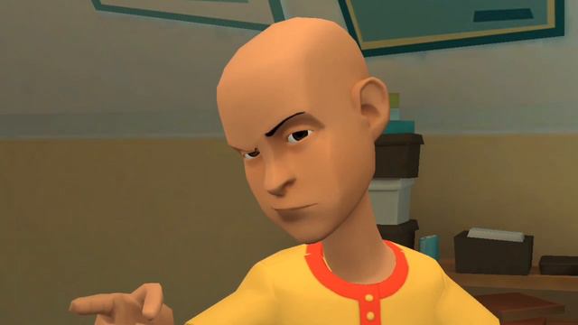 Caillou plays Angry Birds 2/ungrounded/gets a free day смотреть онлайн
