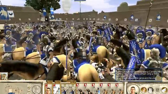 Let's Play Rome Total War - 37 (Moving In For The Kill, Getting Killed, Chaotic Victory) смотреть онлайн