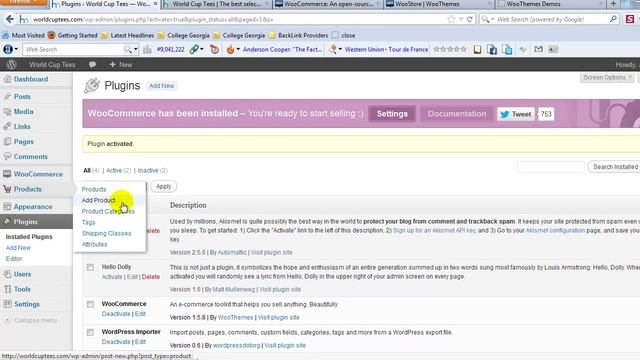 WooCommerce Tutorial Part 1 - Building an eCommerce Site with WordPress смотреть онлайн