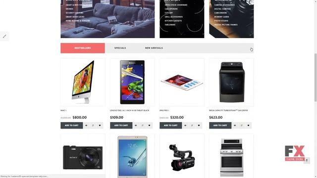 Electronics Store Responsive OpenCart Template TMT Rudolph Bleda смотреть онлайн