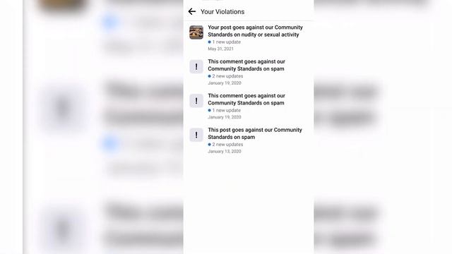 FACEBOOK VIOLATIONS: How to CHECK and APPEAL (2021)｜Community Standards｜Step by Step Tutorials смотреть онлайн