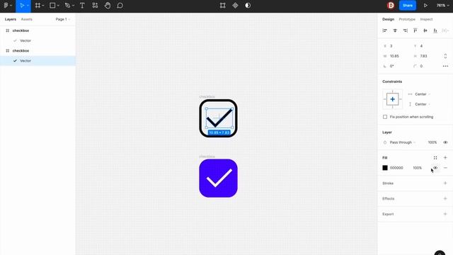 Check Box Animation in Figma : Simple with Basics смотреть онлайн
