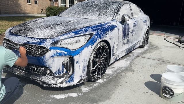 KIA STINGER MAINTENANCE WASH SEE THE RESULT смотреть онлайн