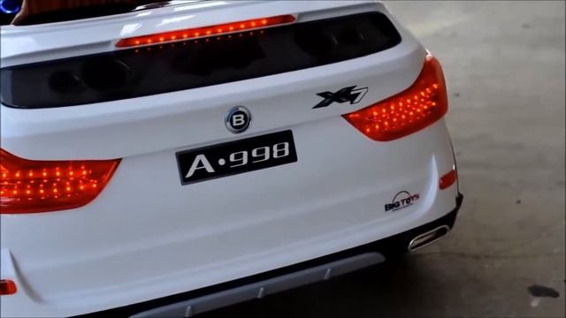 Видеообзор электромобиля BMW M333MM смотреть онлайн