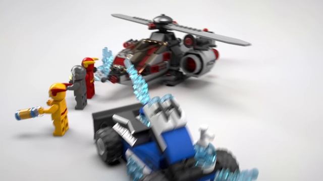 Speed Force Freeze Pursuit - LEGO DC Superheroes - 76098 Product Feature смотреть онлайн