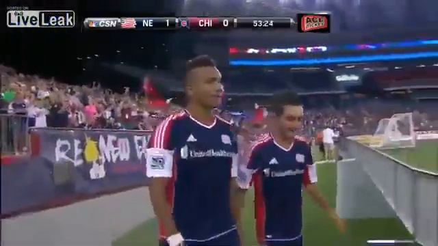Juan Agudelo - Flick Heel Goal - New England Revolution смотреть онлайн