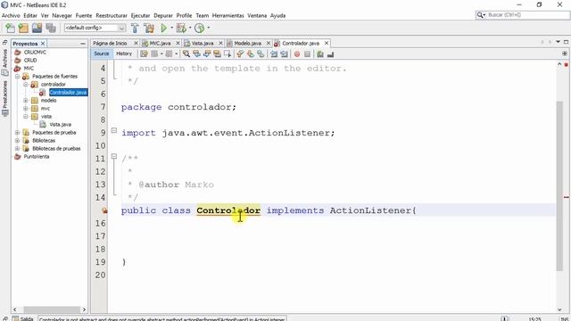 4: MVC en Java (Modelo, Vista, Controlador) смотреть онлайн