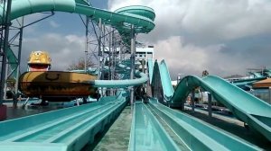 Обзор аквапарка в отеле Daima biz resort hotel | Кемер | Кириш | Турция