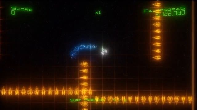 Geometry Wars 2: Waves (surf 9 lines) смотреть онлайн