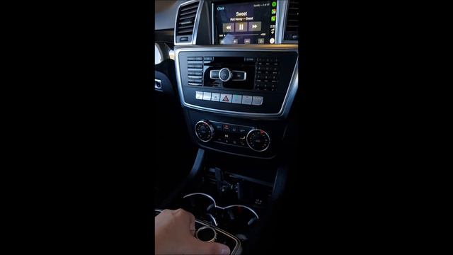 Mercedes Benz W166 ML350 Apple CarPlay & Android Auto Integration - Touch screen overlay done. смотреть онлайн