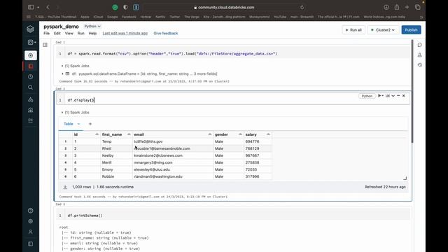 41. Count Rows In A Dataframe | PySpark Count() Function смотреть онлайн