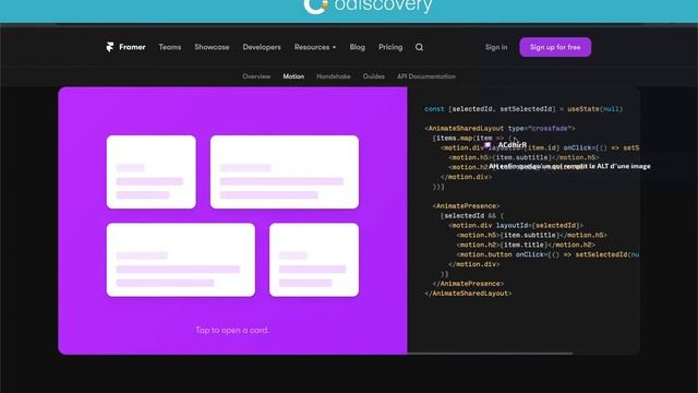 Coder des animations avec React et Framer motion pour son site e-commerce - Partie 1/2 смотреть онлайн