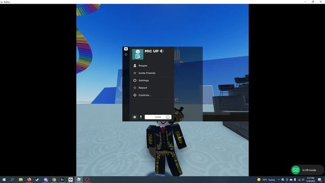 How To Unmute Mic In VR (TUTORIAL) | ROBLOX MIC UP смотреть онлайн