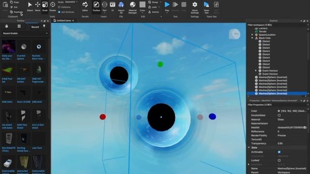 [OUTDATED] How to Make a Realistic Black Hole /w Gravitational Lensing (Roblox Studio) смотреть онлайн