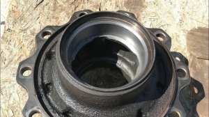 Ремонт ступицы грузового автомобиля Scania! Восстановление посадки подшипника.