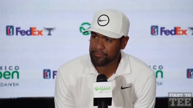 Tony Finau | PGA Tour 2023 Mexico Open Winner Press Conference Interview ⛳ смотреть онлайн