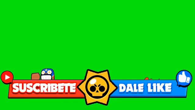 Бравл старс Подписка Лайк Brawl stars Footage Chromakey Футаж Хромакей | СКАЧАТЬ БЕСПЛАТНО смотреть онлайн