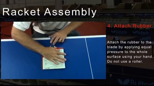 Сборка ракетки для настольного тенниса смотреть онлайн