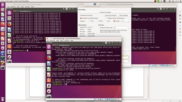 Connect two different subnets to internet via Router смотреть онлайн