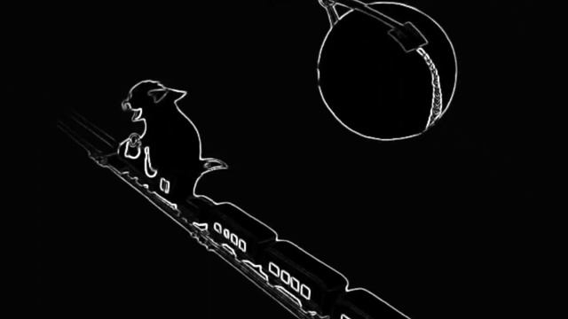 Tom and jerry Sketch mode, Ride a Train on Jerry смотреть онлайн