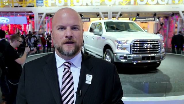 2015 Ford F-150 Video Preview, Live from the Detroit Auto Show смотреть онлайн