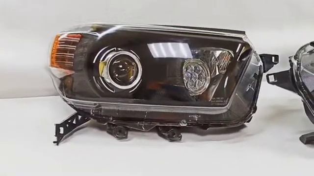 Тюнинг фар Toyota 4Runner 09- от Ledstudio смотреть онлайн