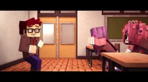 "Почему Я Сказал Оки Доки?"Minecraft DDLC Анимационный клип