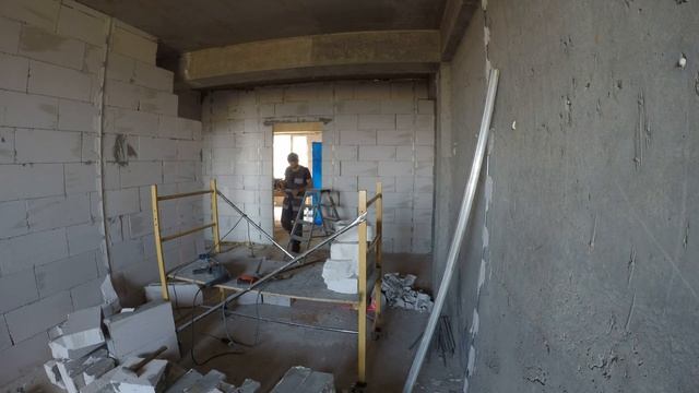 Демонтаж перегородки из газоблока смотреть онлайн