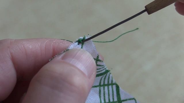 Обработка края ткани крючком смотреть онлайн