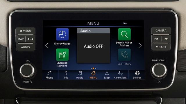 2021 Nissan LEAF - Control Panel and Touch Screen Overview смотреть онлайн