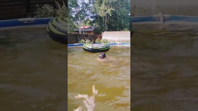 Бассейн на даче. Лето в Подмосковье смотреть онлайн