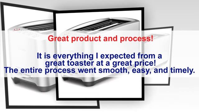 Breville BTA830XL Die Cast 4 Slice Long Slot Smart Toaster смотреть онлайн