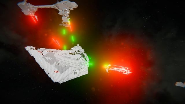 STAR WARS EPIC BATTLE! - Space Engineers Battles! смотреть онлайн