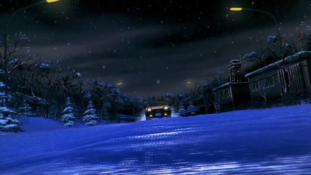 Initial D: Third Stage: Takumi Saves Natsuki Scene (Only Eurobeat)