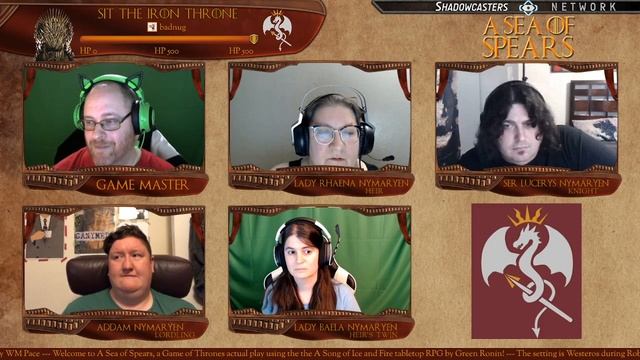 ASOIAF Actual Play: Ep 32, A Storm of Steel | A Sea of Spears | Game of Thrones смотреть онлайн