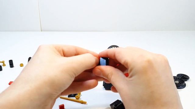 LEGO самоделка: Паровоз "Тимуровец" . лего инструкция смотреть онлайн