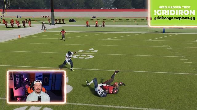 How to *ROCKET CATCH & JETPACK* VS. Zone Coverages in Madden 22! смотреть онлайн