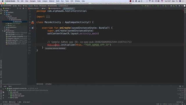 إضافة إعلان بيني Admob Interstitial كامل الشاشة لتطبيق الاندرويد Kotlin смотреть онлайн