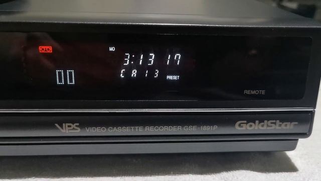 VHS GoldStar GSE-1891P / GHV-1891P смотреть онлайн