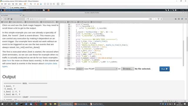 Advanced Zeek Usage Scripting and Framework смотреть онлайн