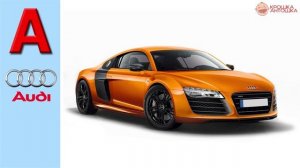 Машинки. Учим буквы и марки машин. Видео для детей