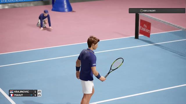 AO International Tennis - Filip Krajinovic vs Nicolas Mahut - 1/16 Final Montpellier 2019 ATP смотреть онлайн