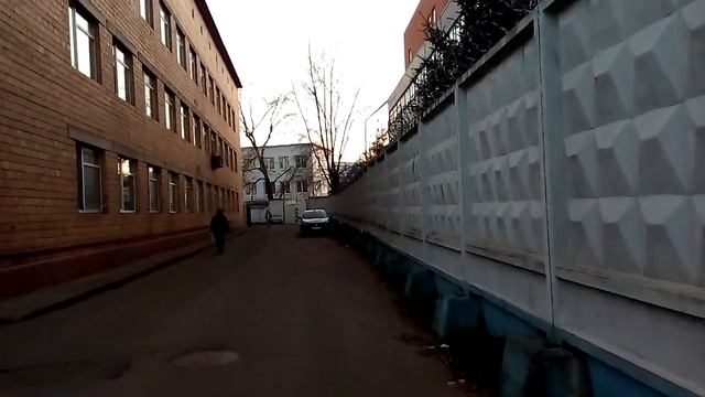 Москва 1073 Кузнечный тупик, ж/д станция Люблино-Сортировочное (не пассажирская) осень день смотреть онлайн
